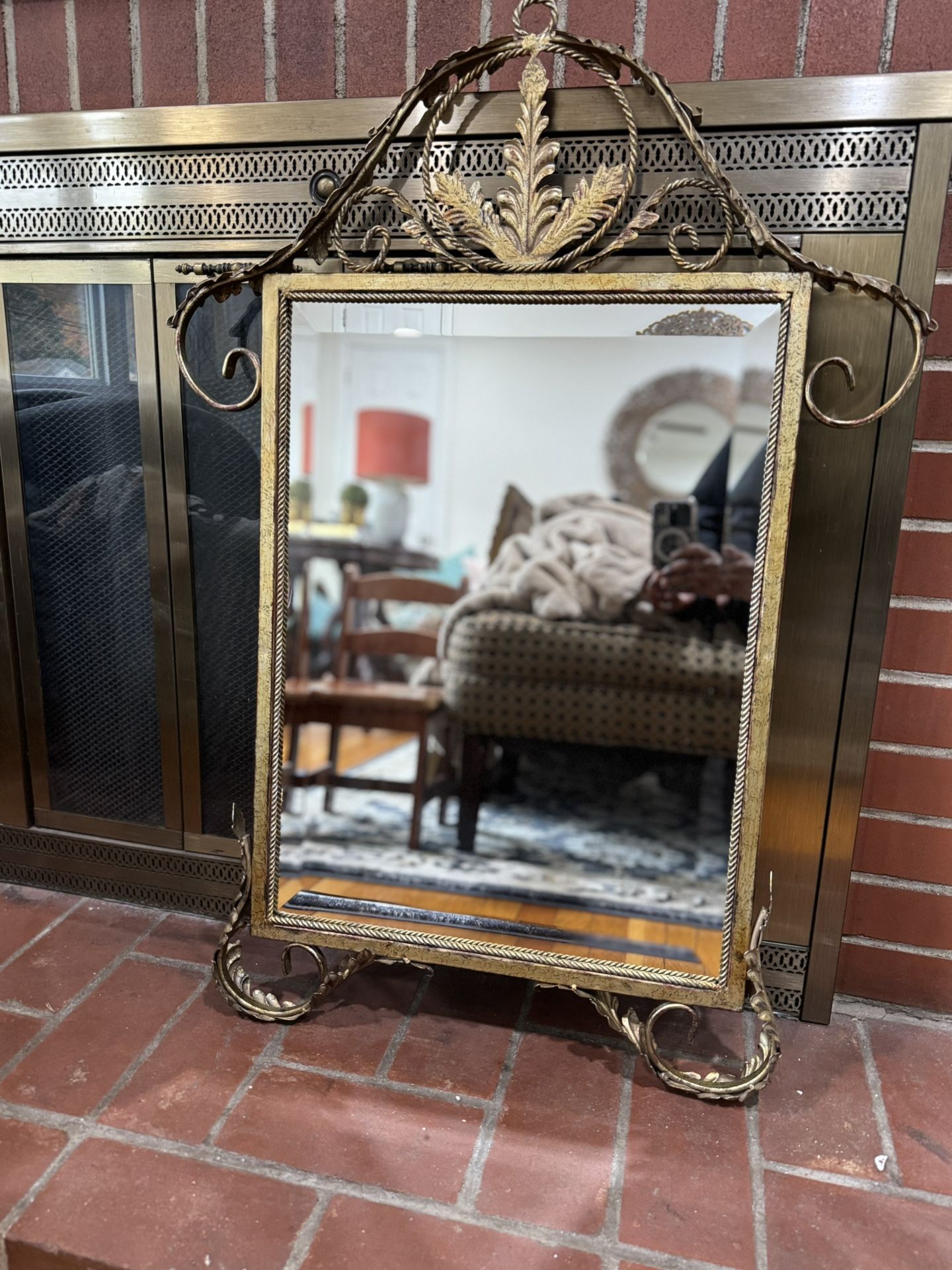 Vintage Provincial Mirror