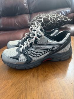 Saucony Ride Millennium - Silver Gilded Red