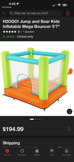 H2O go trampoline