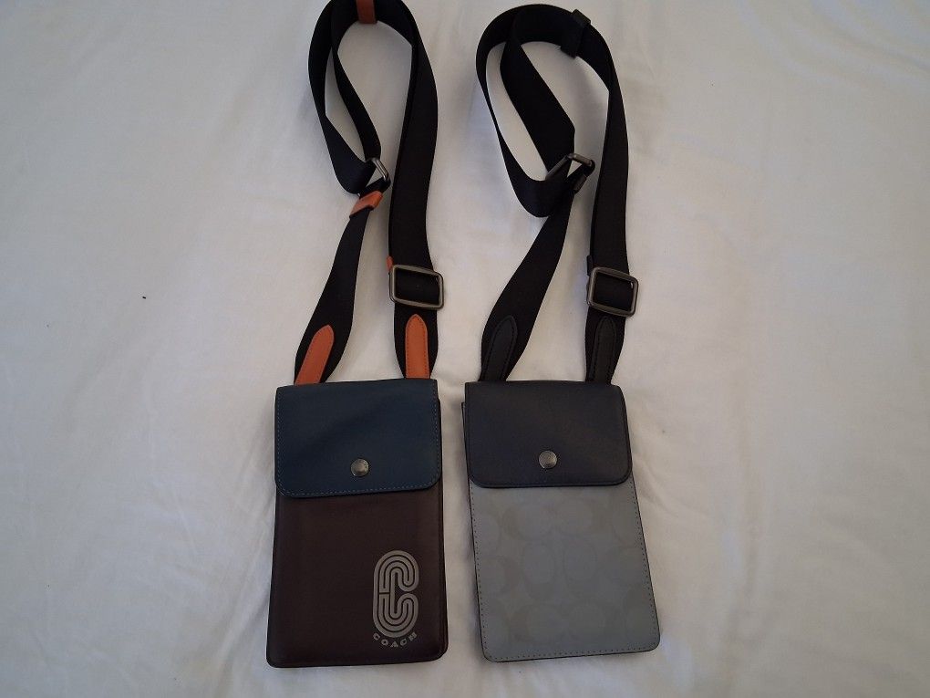 Coach Mens North/South Crossbody Bag