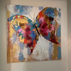 Cuadro De Mariposa