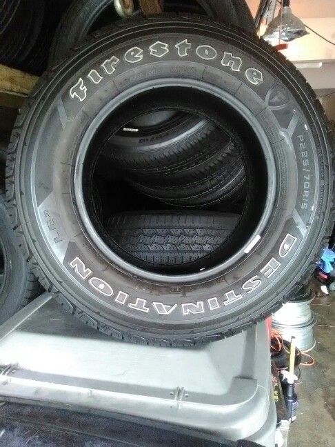 225/70r15 Firestone used tire