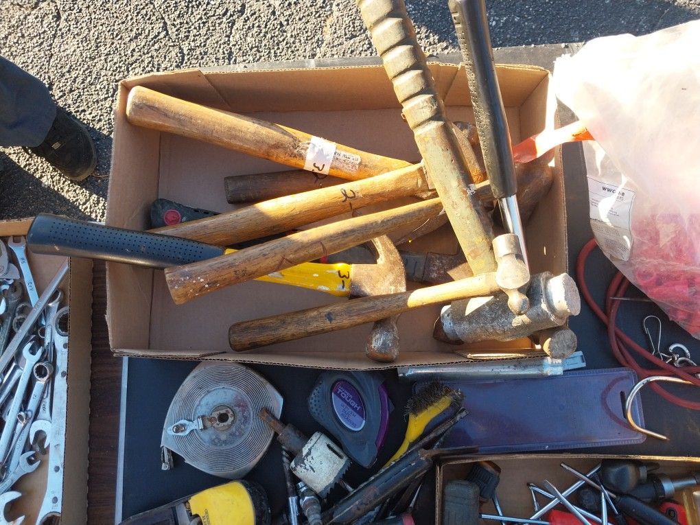 Assortment of hammers