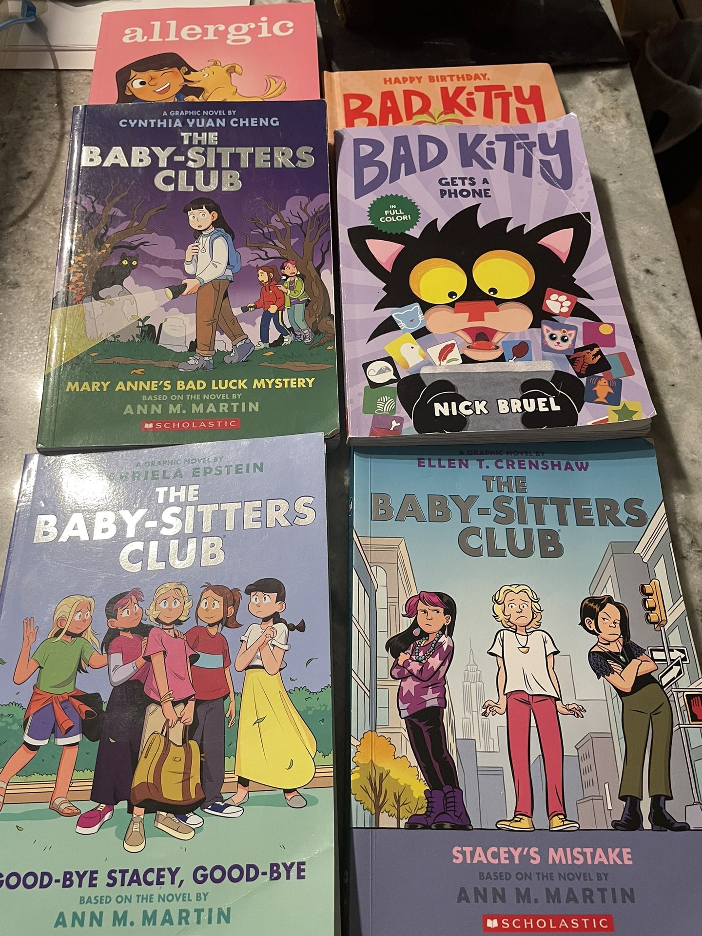 Babysitters Club- Dog Man - Bad Kitty Children Books
