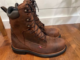 Red Wings Steel toe waterproof work 8” boots