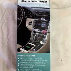 Bluetooth Car Charger & FM Modulator