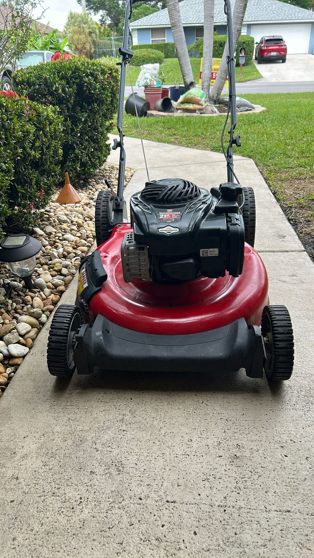 Yard Machines Gas Mower
