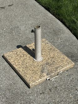 Beautiful Granite Umbrella Base 