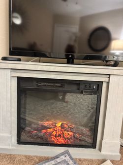 Electric Fireplace TV Stand Console