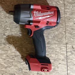 Milwaukee M18 FUEL 18V Lithium-Ion Brushless Cordless 1/2 in. Impact Wrench with Friction Ring (Tool-Only) 