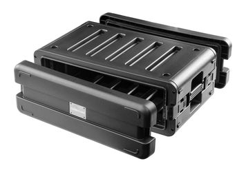 Odyssey VR3SMIC4ZP Watertight 3U Rack Case w/ Mic Compartments