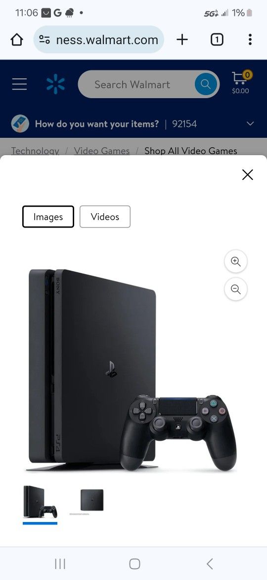 Ps4 Pro With Two Remotes and Cables