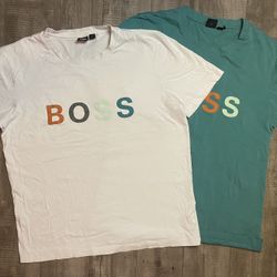 Hugo Boss t shirts (2) size X-Large