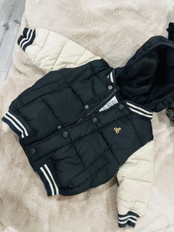 Gap Varsity Puffer Jacket 6-12 Months 