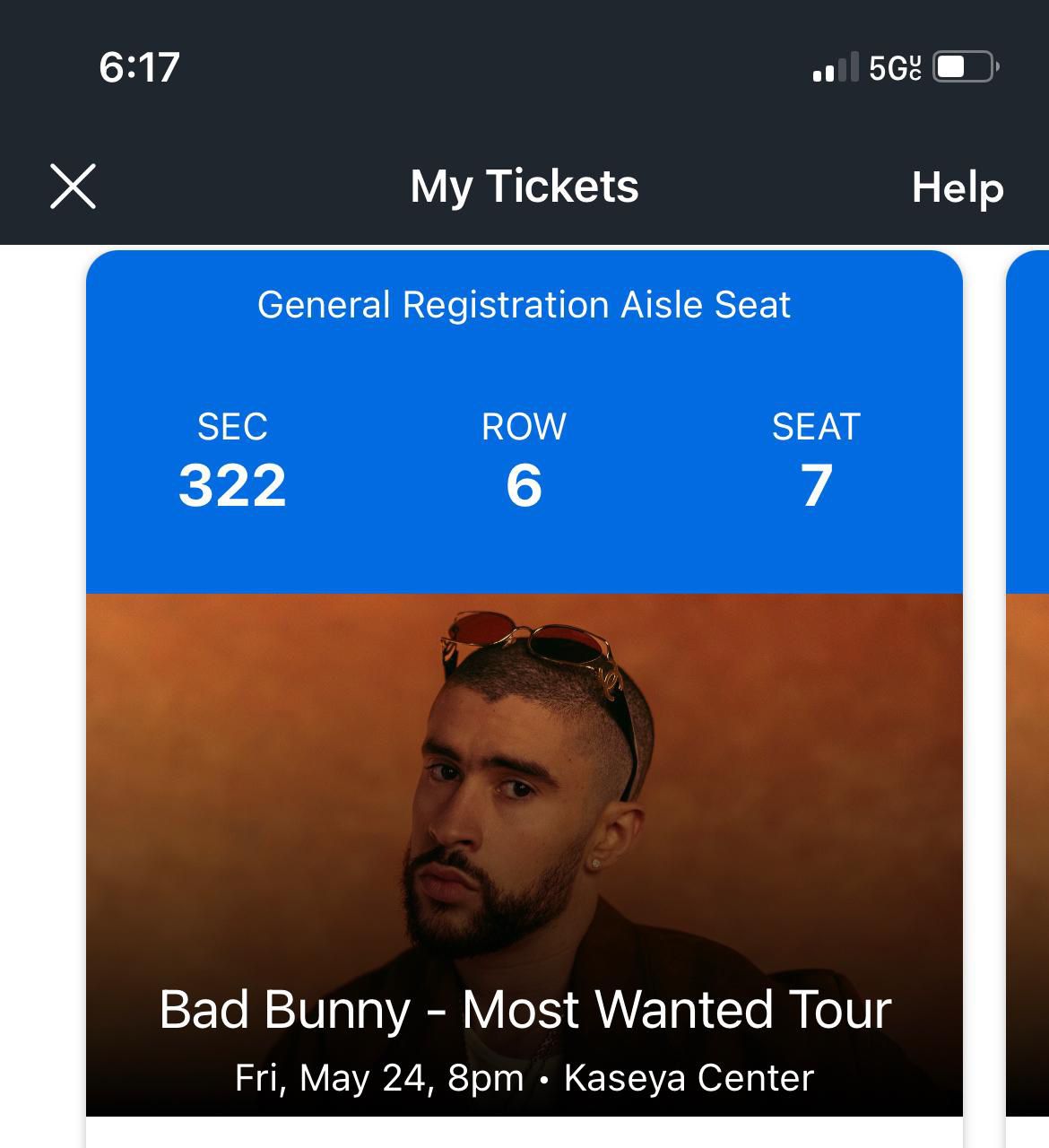 Bad Bunny Tickets Friday 
