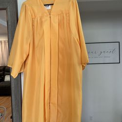 Gold Graduation Gown