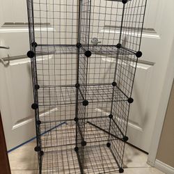 Wire shelving