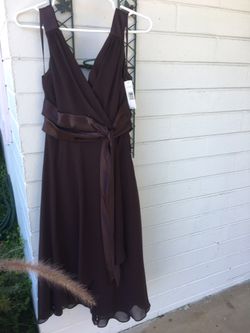 Brides maid,Chocolate Brown dress 8P