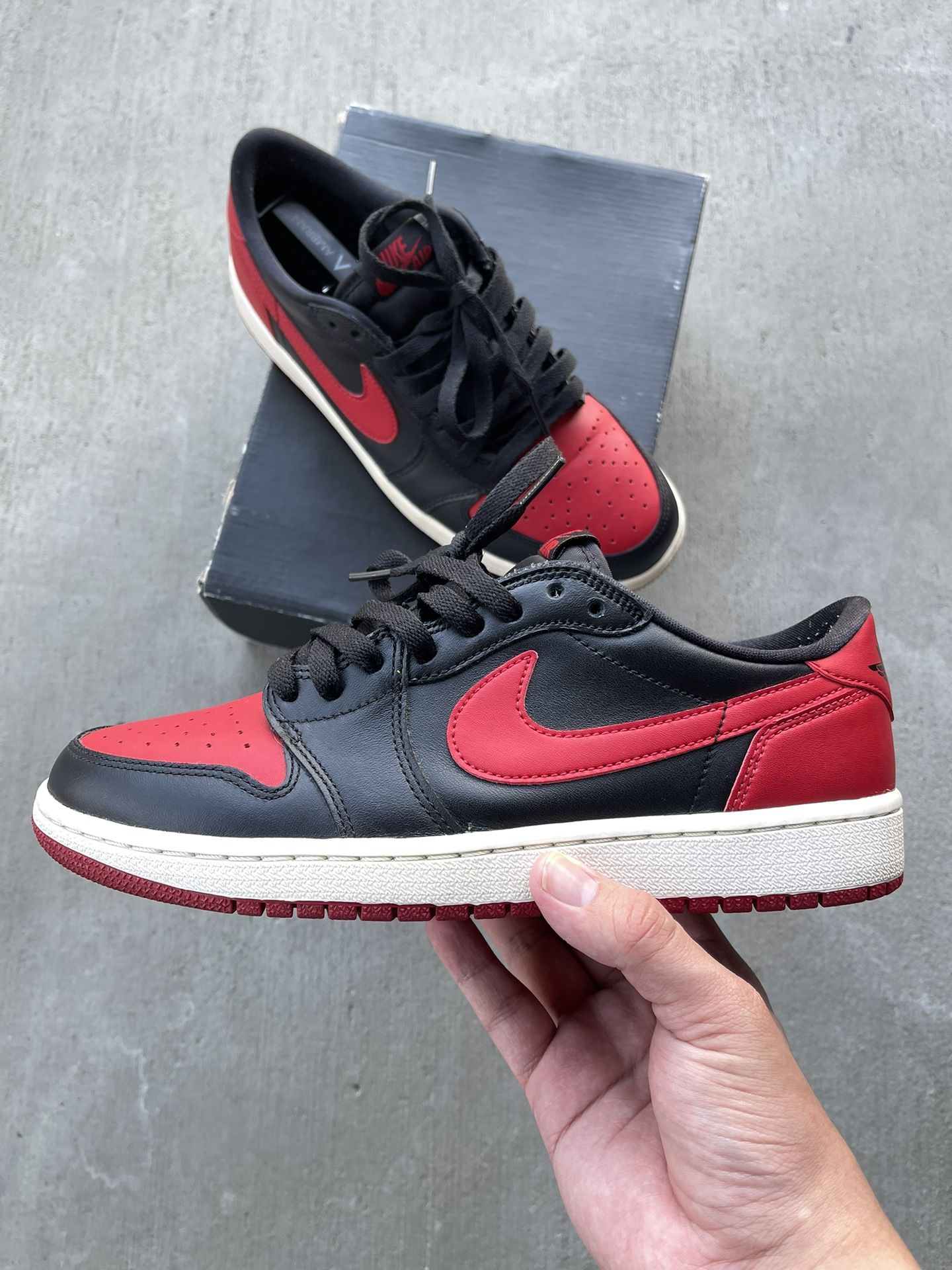 Jordan 1 Retro Low ‘Bred’