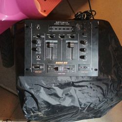 Optimus SSM-50 2-channel Stereo Disco Mixer