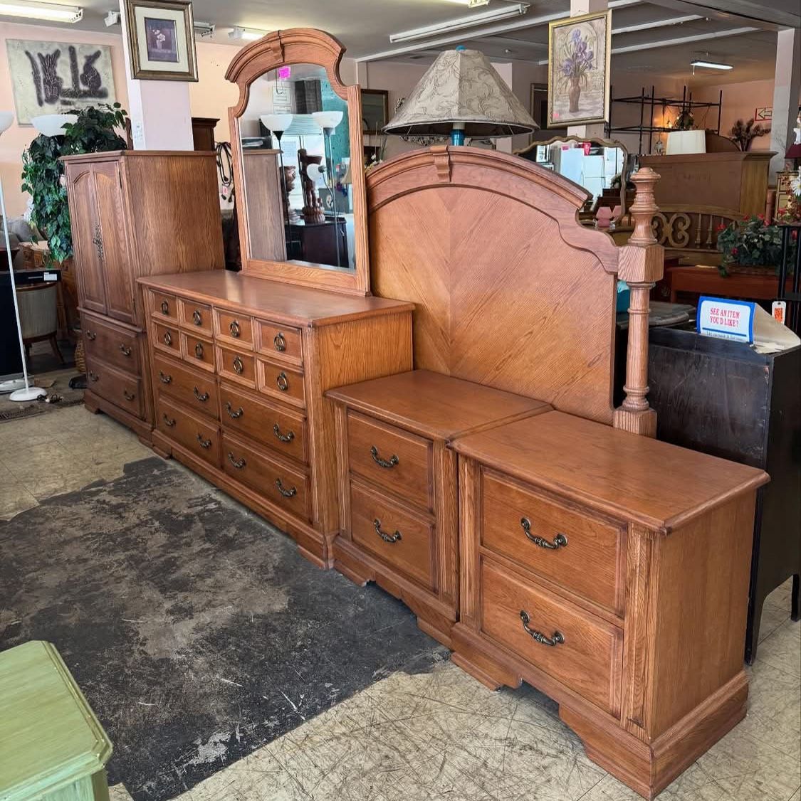Free Wooden Bedroom Set