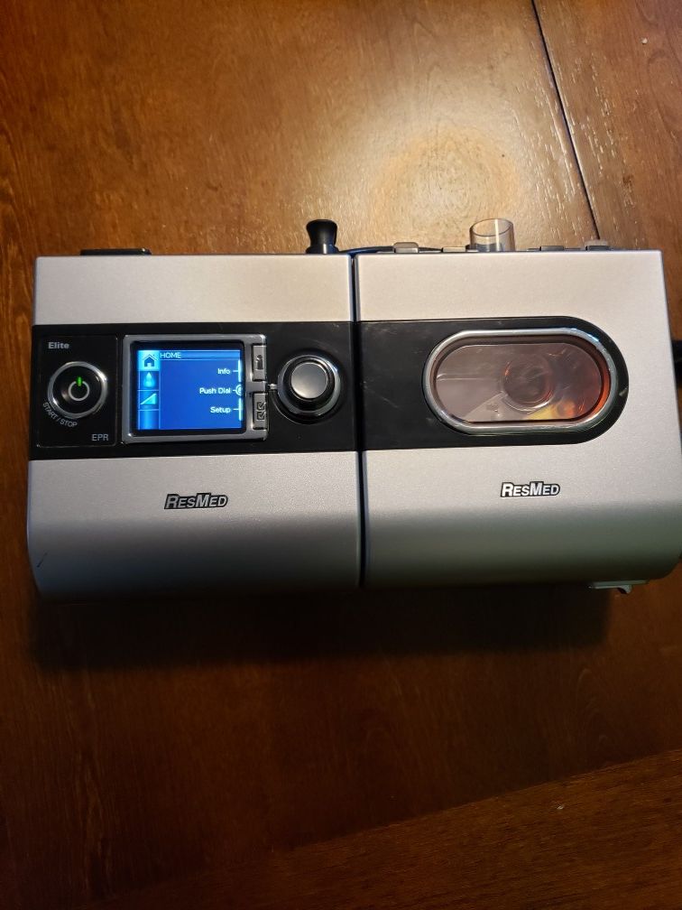 Resmed elite epr cpap sleep apnea machine