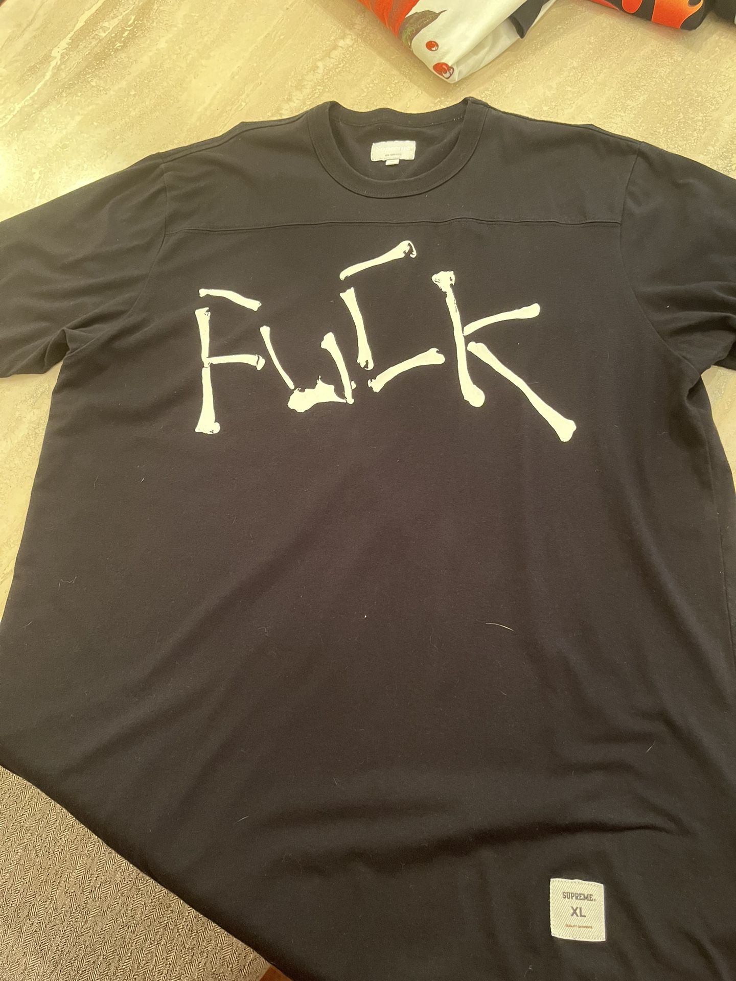Supreme FCK Bones Shirt Size XL
