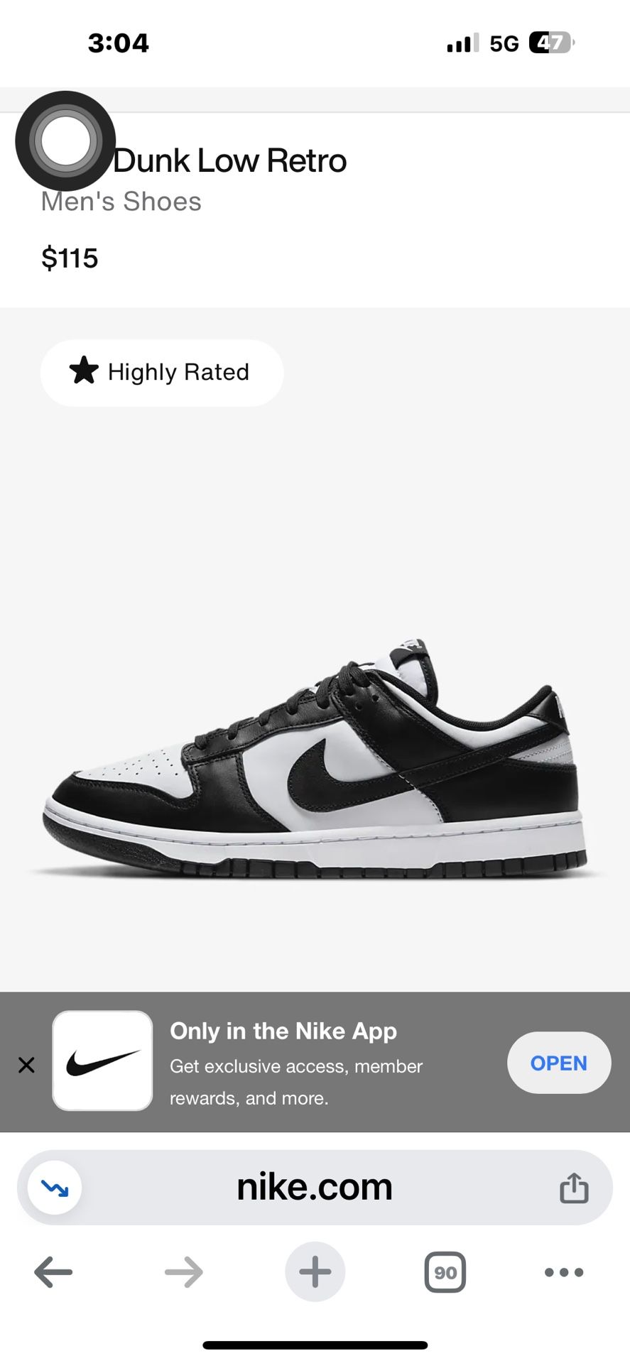 Panda Dunks Low Brand New*