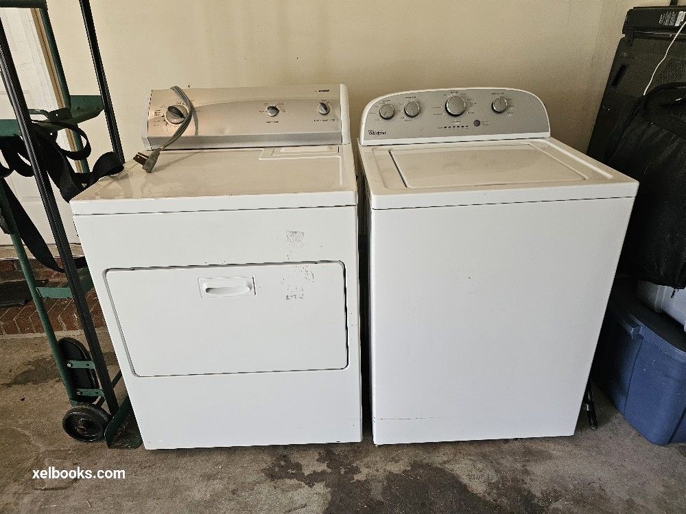 Washer & Dryer Set – Whirlpool & Kenmore – Good Condition!