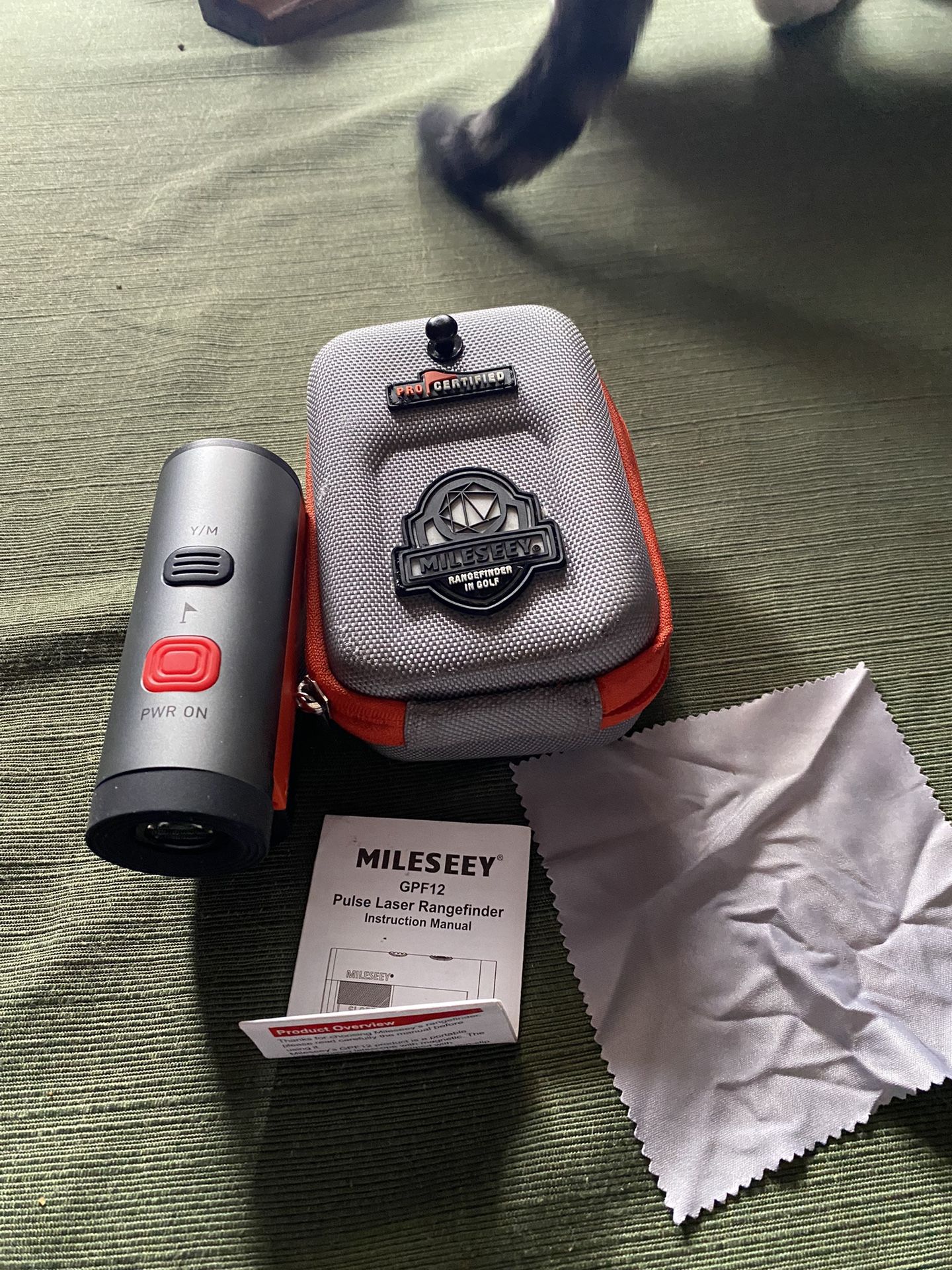 GPF12 Mileseey Laser Distance Meter Hunting with Slope Golf