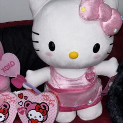 valentines big hello kitty greeter xoxo gift 