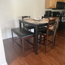 Dinning Table For 4 With Chairs 