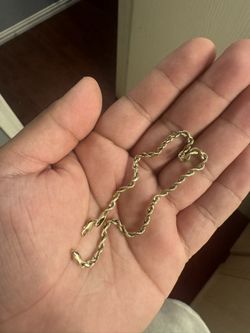 Rope bracelet 14k