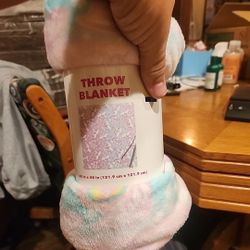 Rainbow 48in X 48in Throw Blanket