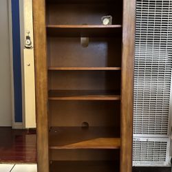 5 Shelf Bookcase Cabinet