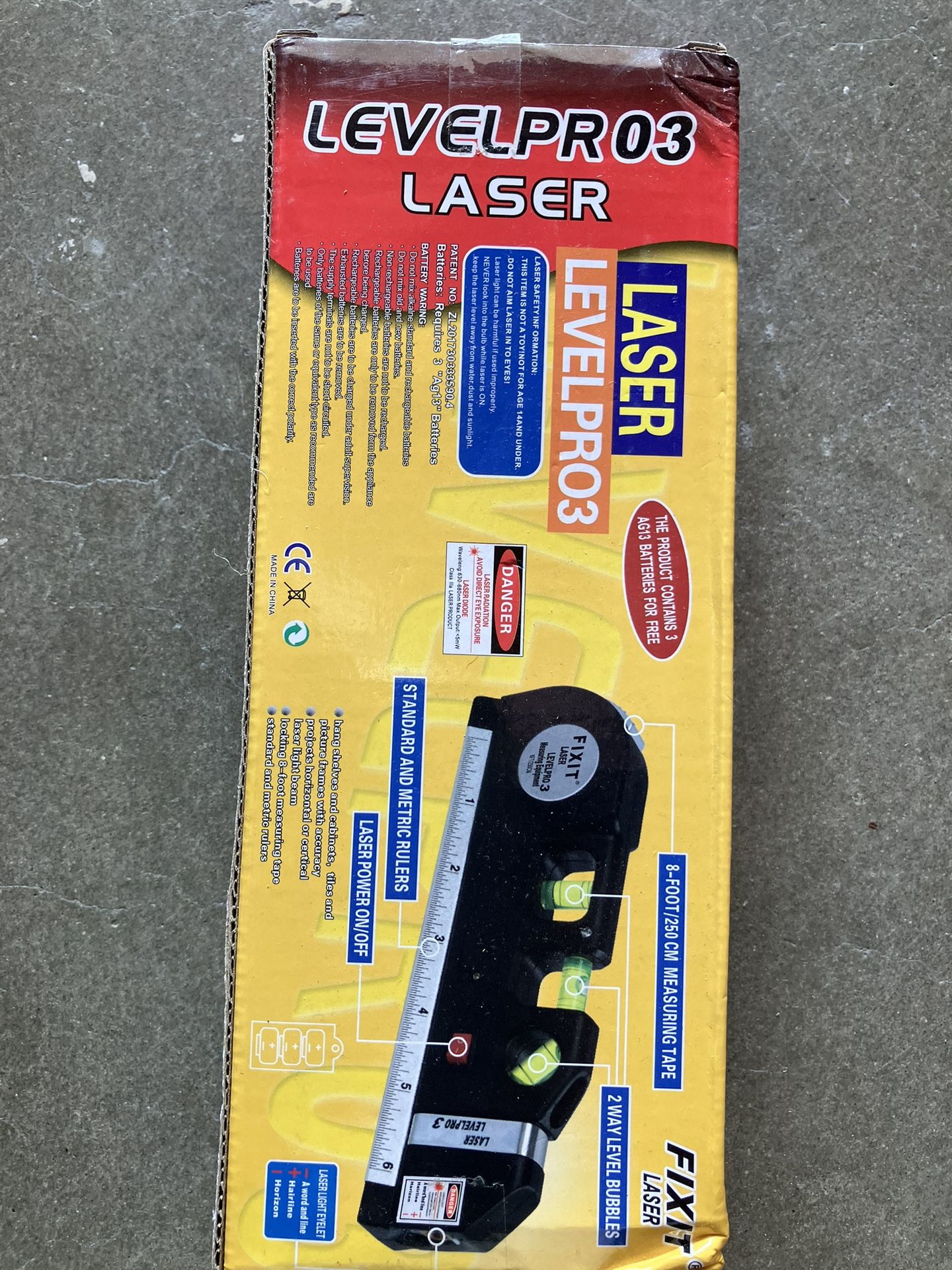 Levelpro3 Laser Brand New Never Open