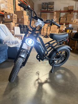 HappyRun Tank G50 City Electric Bike - Black