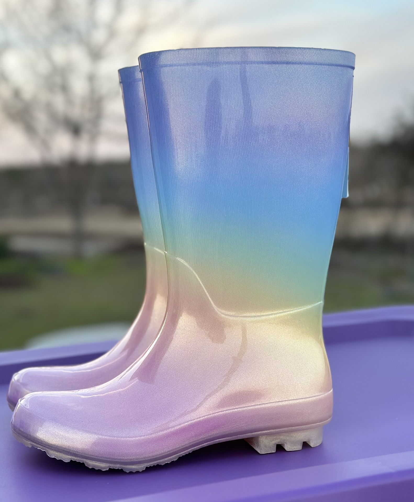 Girls Rain Boots Size 3