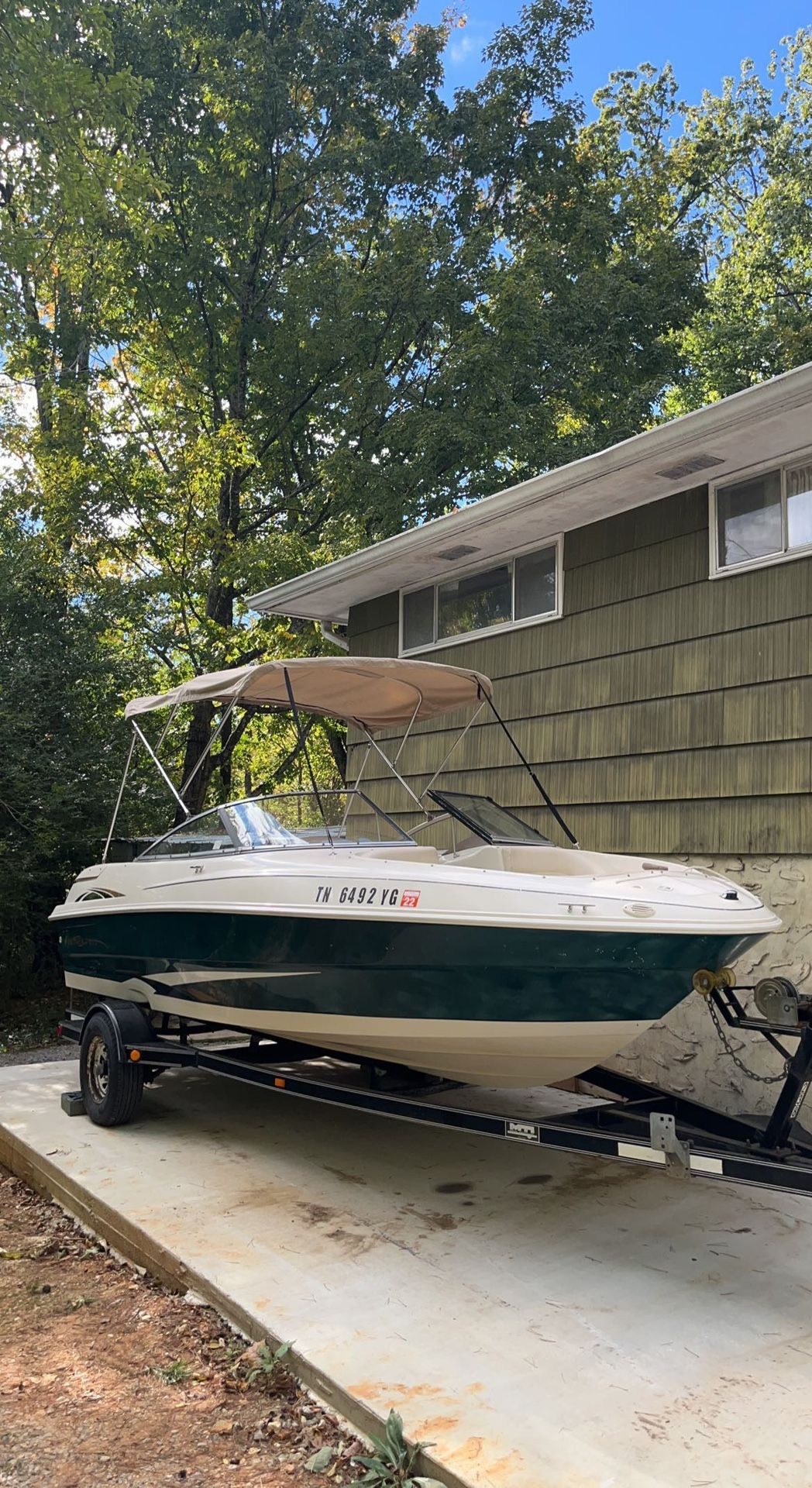 2000 Monterey 210BR Bowrider