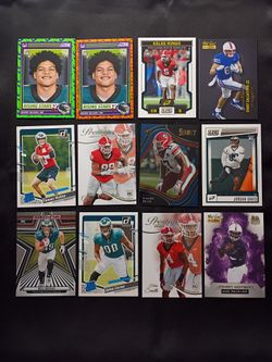 Philadelphia Eagles Football Rookie Cards Set of 12 For $8