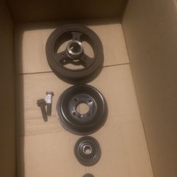 Mustang Under And Upper Drive Pulleys 