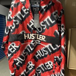 Brand New Hustle, Windbreaker Jacket New Size Large 