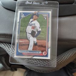 Beautiful Yamamoto Rookie Card 