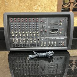 Mackie 808S Powered Mixer / PA - 8 Channels (1200 Watts Stereo),mackie,mackie 808s Mixer,powered Mixer,mixer,powered Mixer,