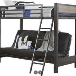 Rooms To Go Bunk Bed W/Full Size Futon