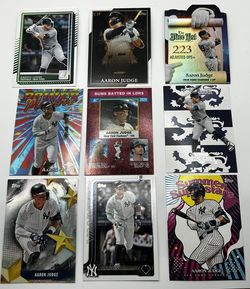 Aaron Judge 2025 (9) Card Lot -New York Yankees