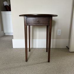 SALE Antique Wood Side Table