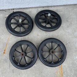 Set Of 4 Universal Wheelchair Replacement Caster Wheels