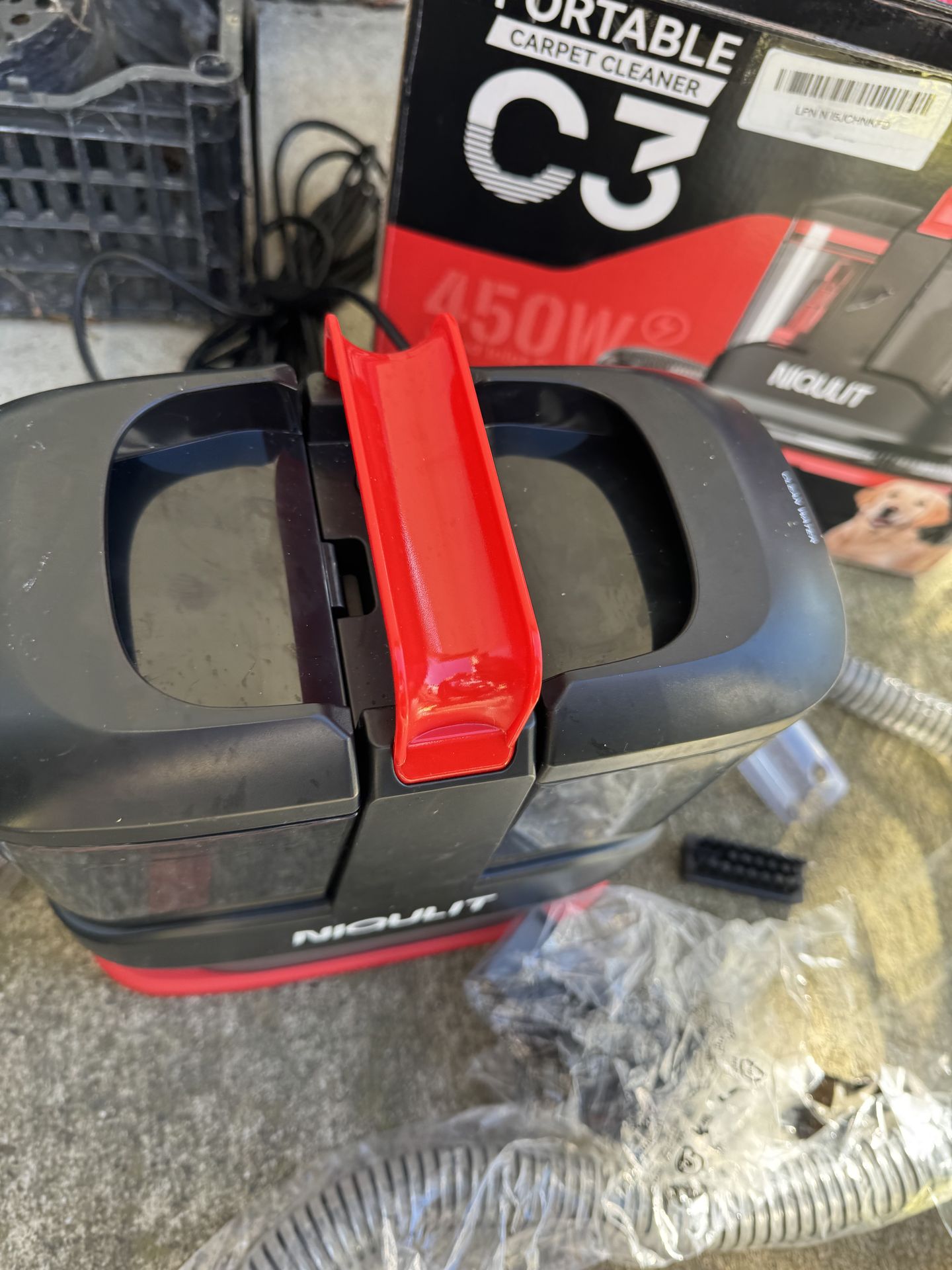 Powerful Portable Carpet Cleaner