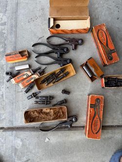 Lyman Vintage Reloading Tools Lot with Original Boxes
